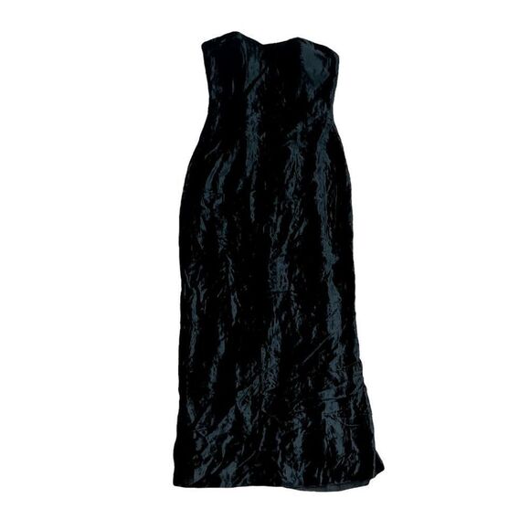 DESSY CREATIONS Velvet Strapless Dress - Picture 1 of 8